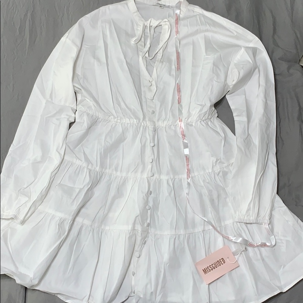 New White Missguided dress.